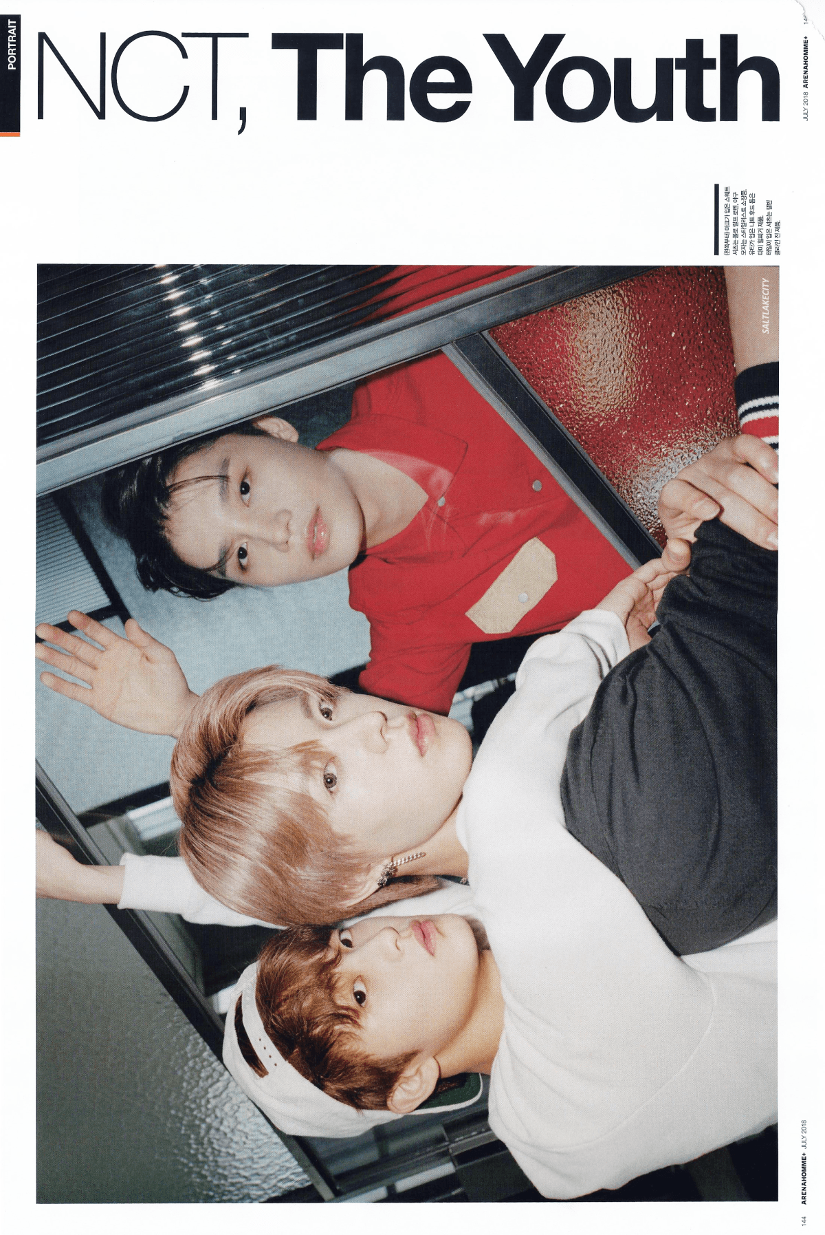 Taeil, Yuta, Mark – ARENA Homme Plus | 2018 JULY&nbsp;ISSUE