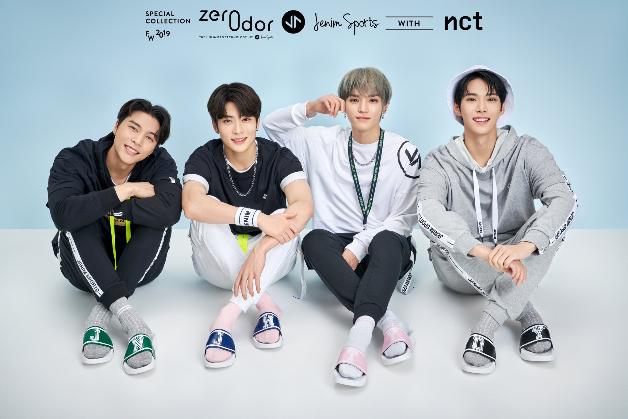 CF] Johnny, Taeyong, Doyoung & Jaehyun for Jenim Sports x Zero