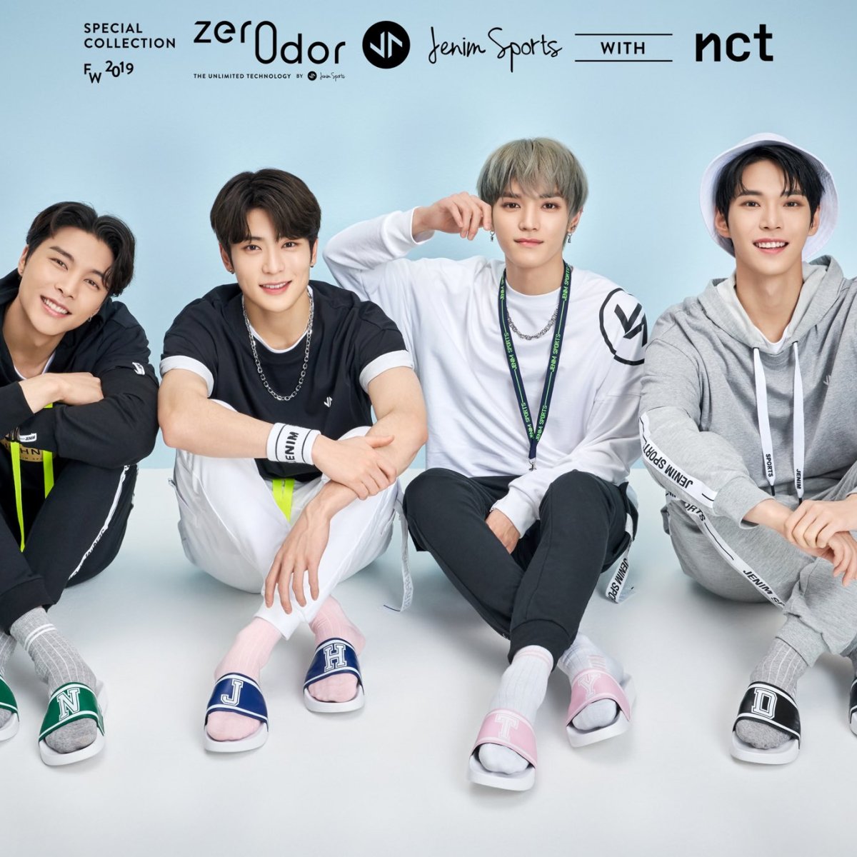 [CF] Johnny, Taeyong, Doyoung & Jaehyun for Jenim Sports x Zero&nbsp;Odor