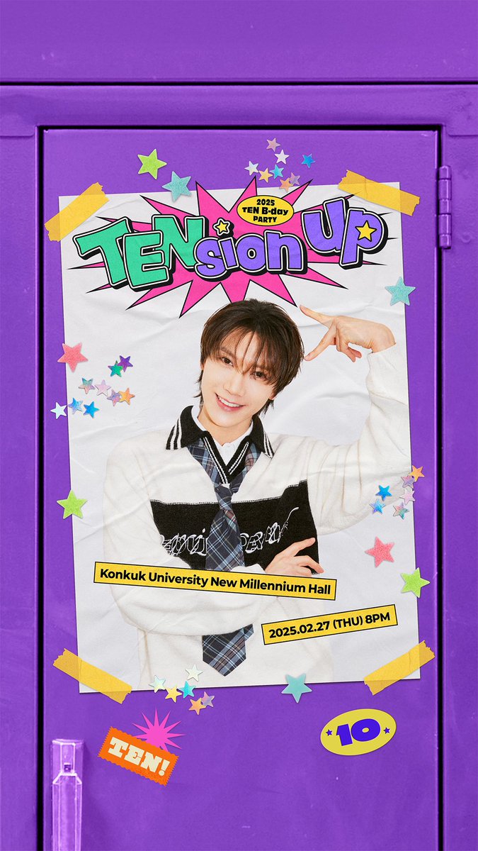 [FANMEETING] 2025 TEN B-day PARTY [TENsion&nbsp;up]