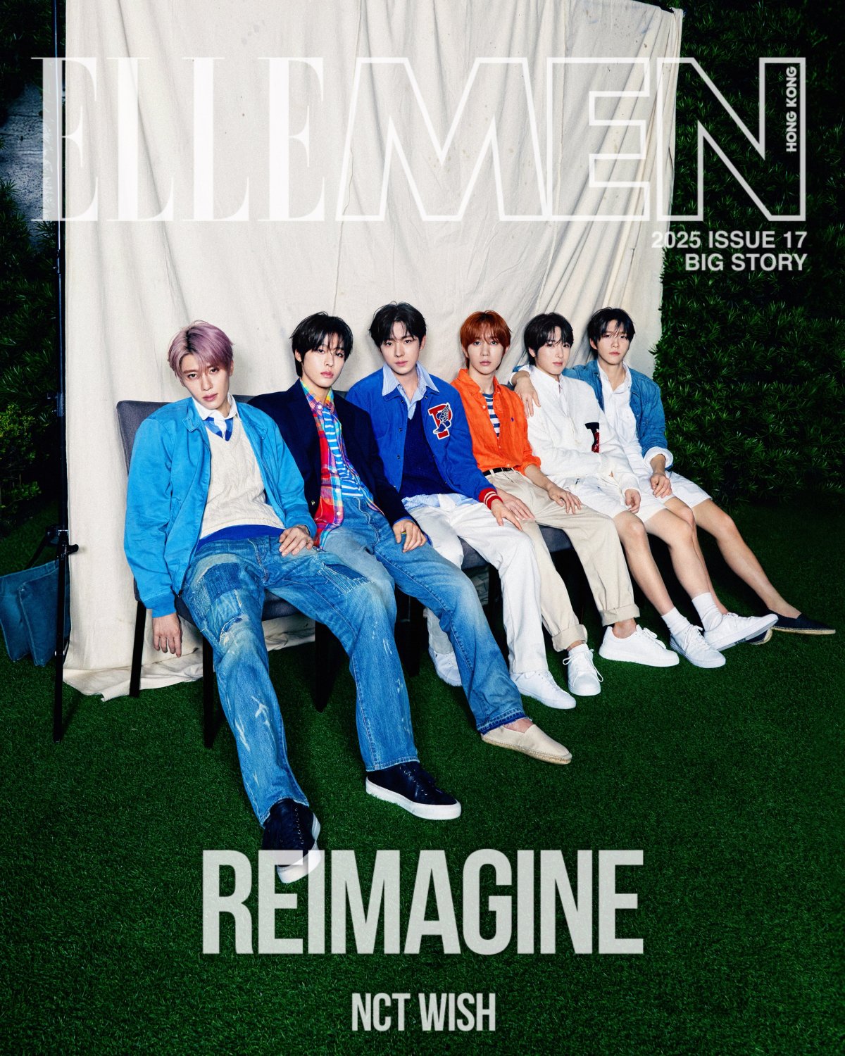 NCT WISH – ELLE MEN HK | 2025 ISSUE 17 :&nbsp;REIMAGINE