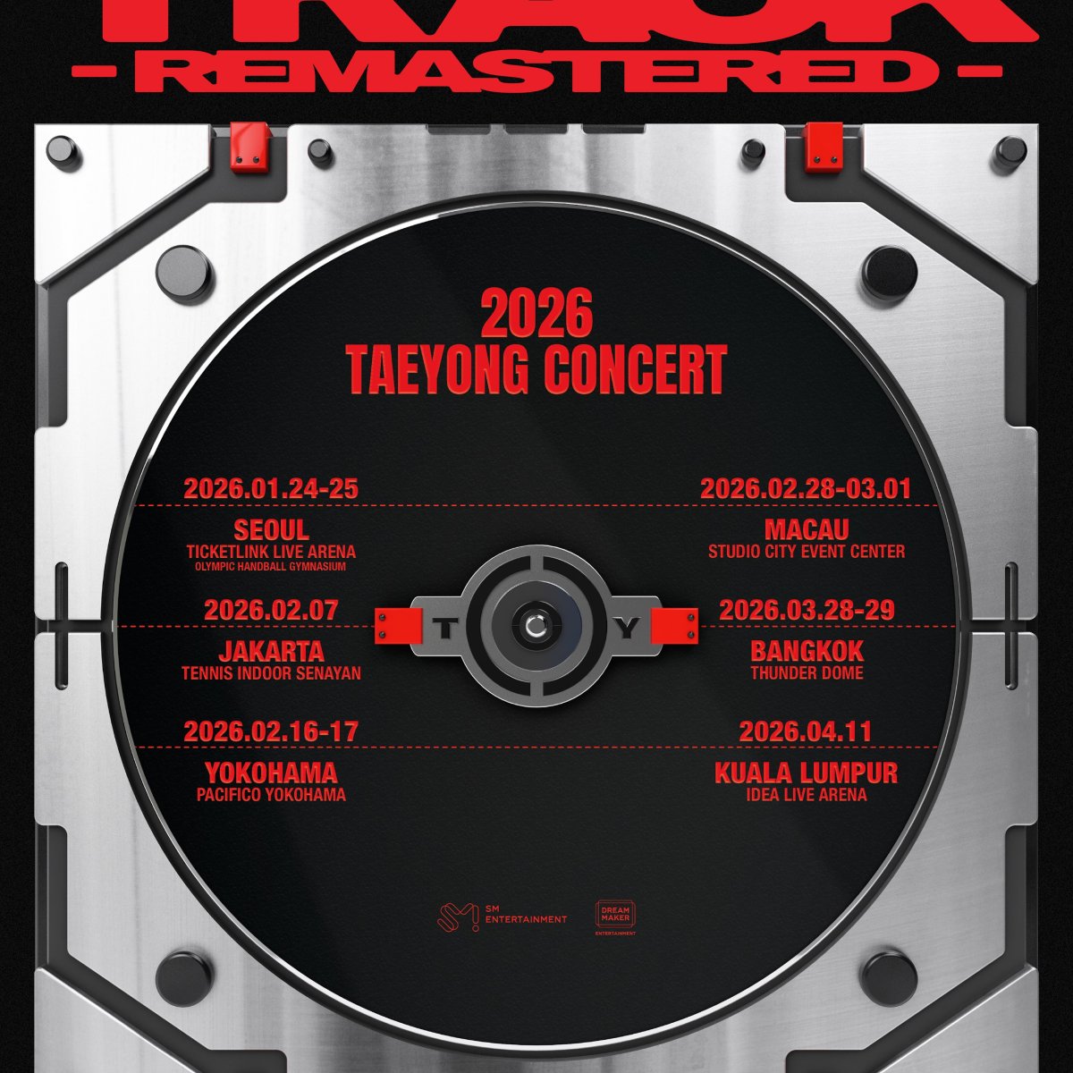 [CONCERT] 2026 TAEYONG CONCERT TY TRACK – REMASTERED in&nbsp;ASIA