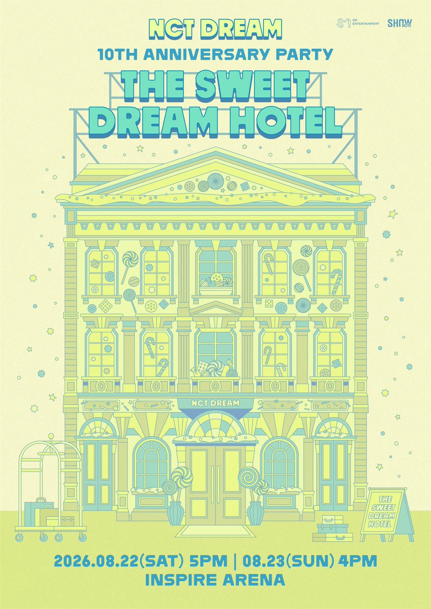 NCT DREAM 10TH ANNIVERSARY PARTY [THE SWEET DREAM HOTEL] – NCTzen